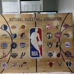 NBA all teams poster board